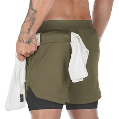 Men’s Camo Running Shorts