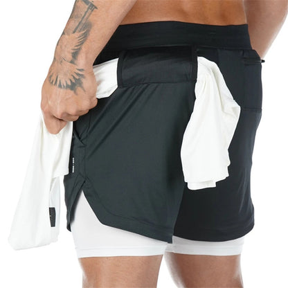 Men’s Camo Running Shorts