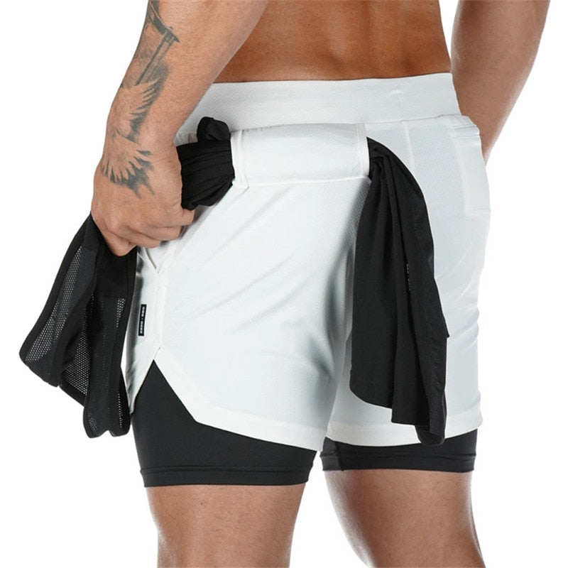 Men’s Camo Running Shorts