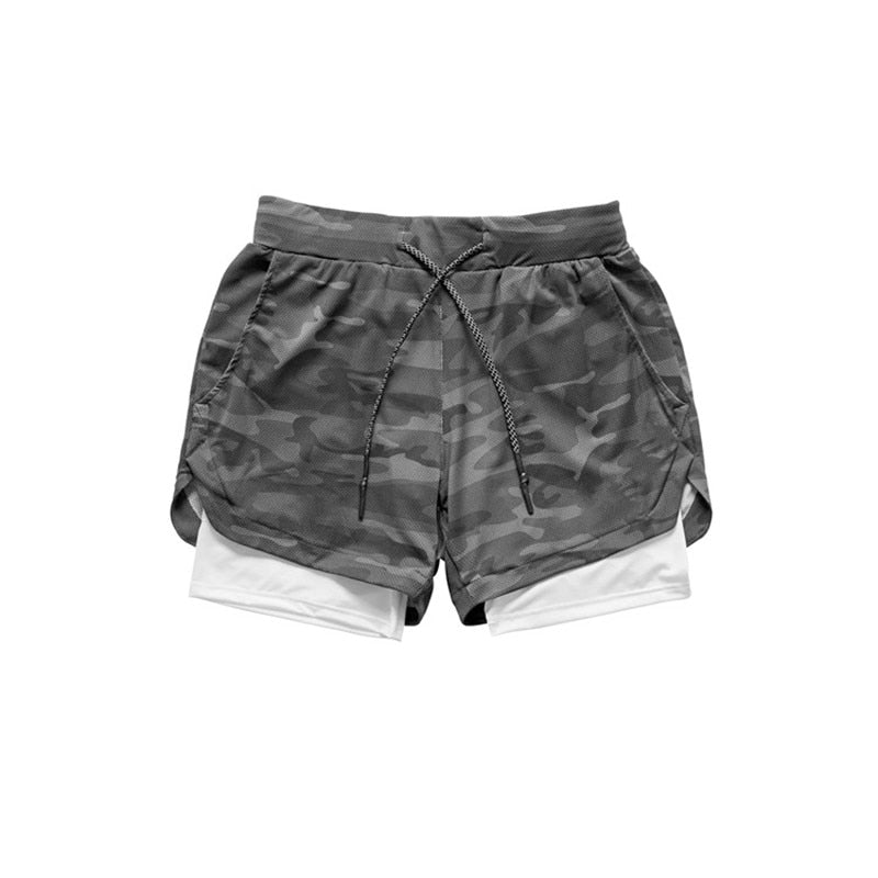 Men’s Camo Running Shorts