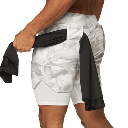 Men’s Camo Running Shorts